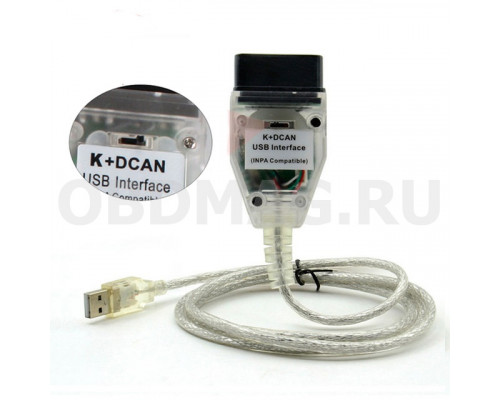 BMW INPA K+DCAN Rus с переключателем 